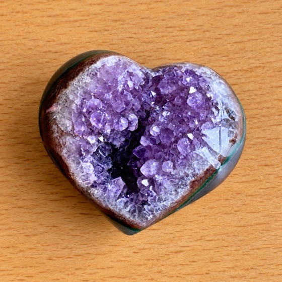 A heart of amethyst